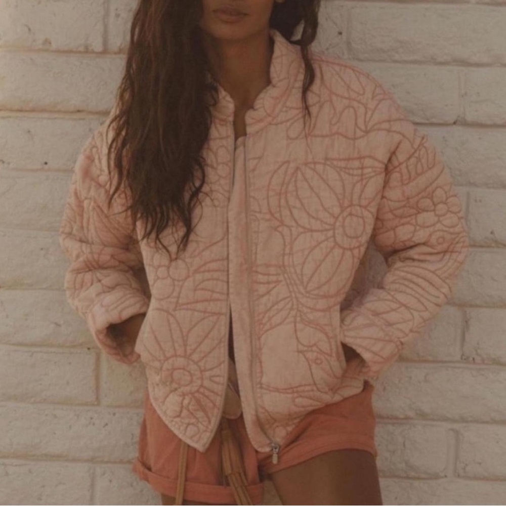Anthropologie Relax Quilted Jacket